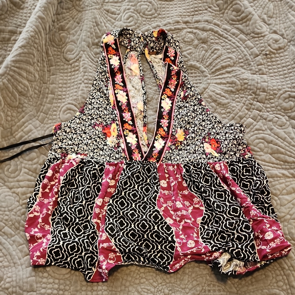 Free peopleFloral Halter Women's Top